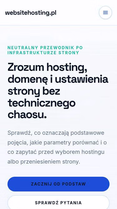 Screenshot of websitehosting.pl