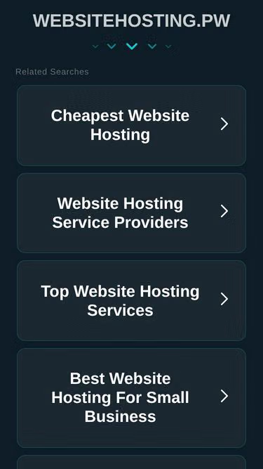 Screenshot of websitehosting.pw