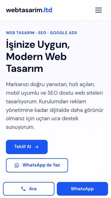 Screenshot of webtasarim.ltd