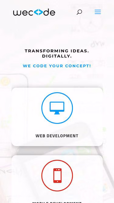 Screenshot of wecode.company