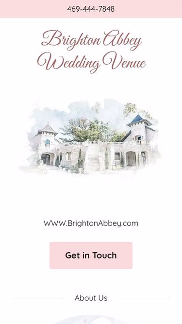 Screenshot of weddingvenue.live
