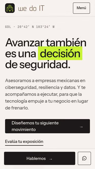 Screenshot of wedoit.com.mx