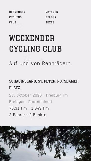 Screenshot of weekender.cc