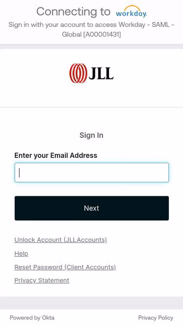 Screenshot of welcome.jll