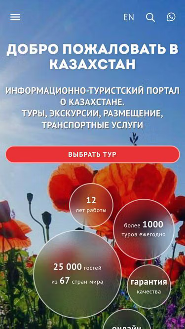 Screenshot of welcome.kz