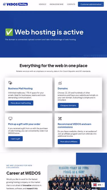 Screenshot of welead.site