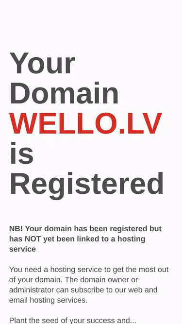 Screenshot of wello.lv