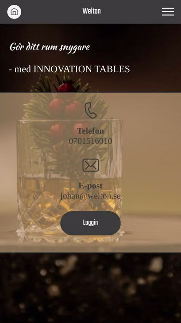 Screenshot of welton.se