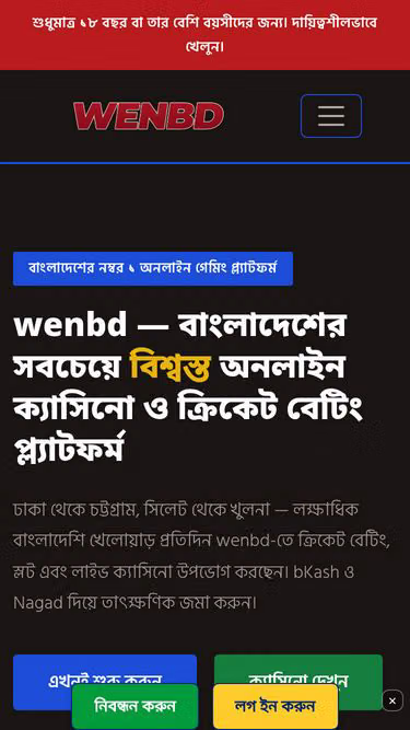 Screenshot of wenbd.io