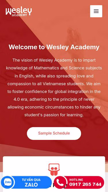 Screenshot of wesley.vn