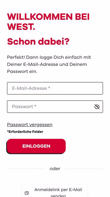 Screenshot of west.de