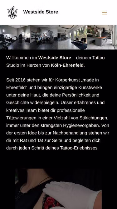 Screenshot of westside.cologne