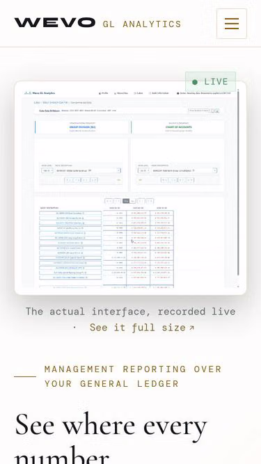 Screenshot of wevo.co.uk