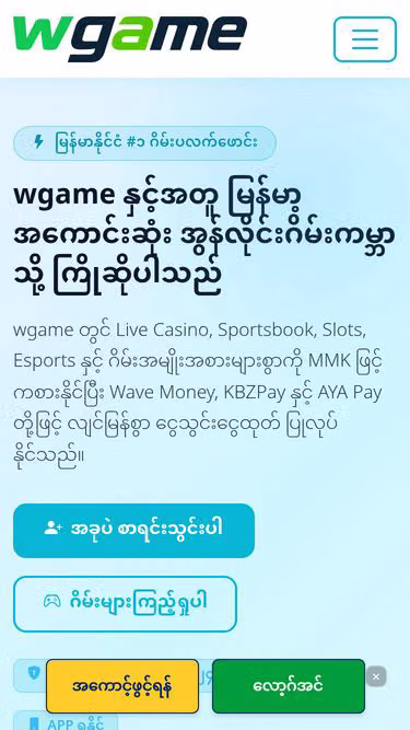 Screenshot of wgame.win
