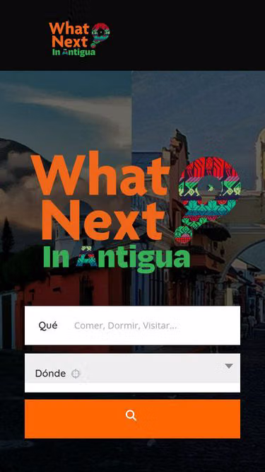 Screenshot of whatnext.travel