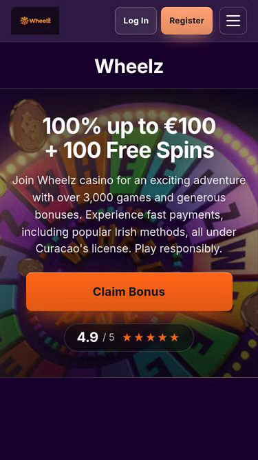 Screenshot of wheelz.quest