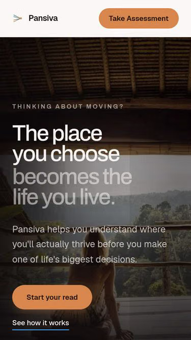 Screenshot of wherenext.now