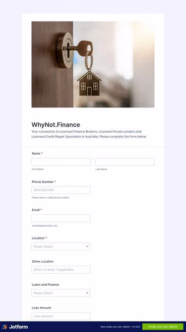 Screenshot of whynot.loans