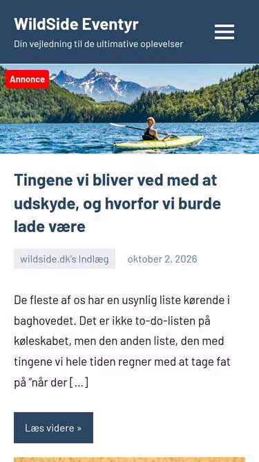 Screenshot of wildside.dk