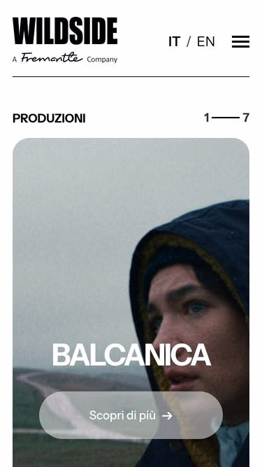 Screenshot of wildside.it
