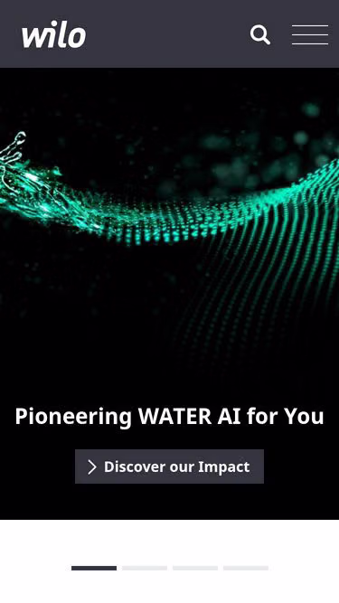 Screenshot of wilo.uk