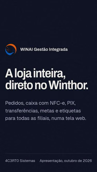 Screenshot of winai.app.br