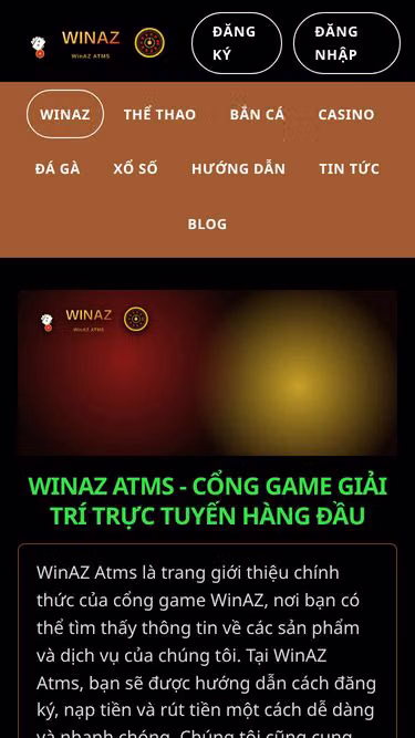 Screenshot of winaz.africa
