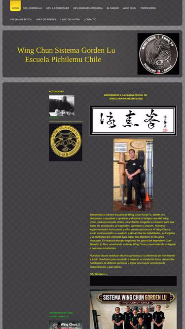 Screenshot of wingchun.cl