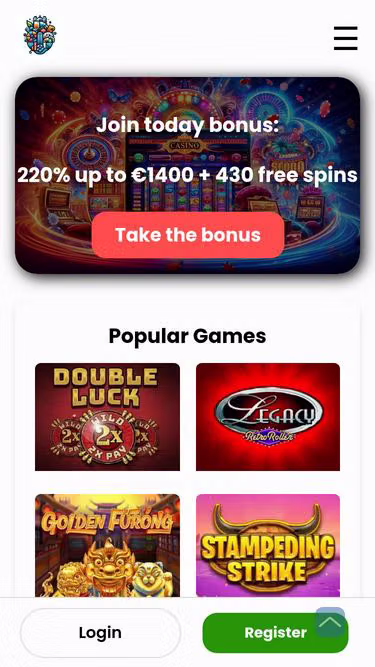 Screenshot of winhero.co.uk