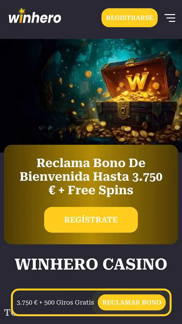 Screenshot of winhero.com.es