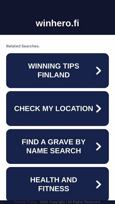 Screenshot of winhero.fi