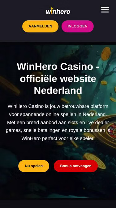 Screenshot of winhero.one