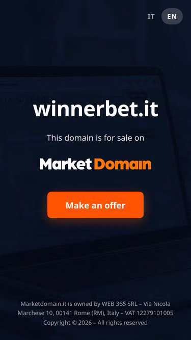 Screenshot of winnerbet.it