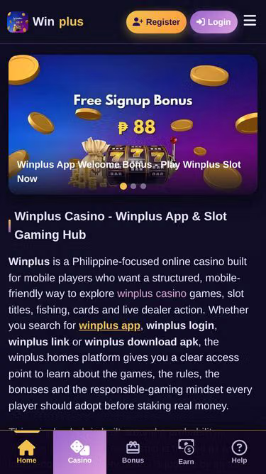 Screenshot of winplus.homes