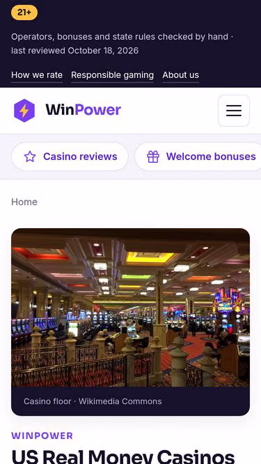 Screenshot of winpower.info