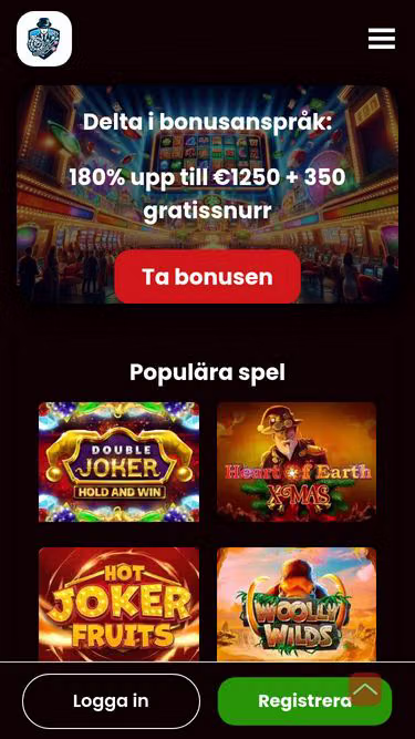 Screenshot of winrolla.se