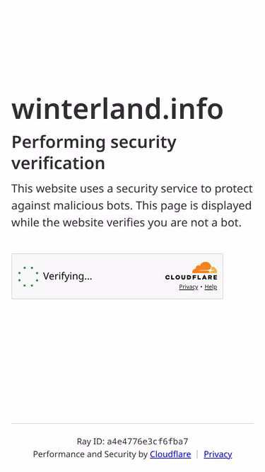 Screenshot of winterland.info
