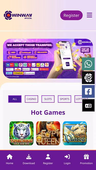 Screenshot of winway33.com.my