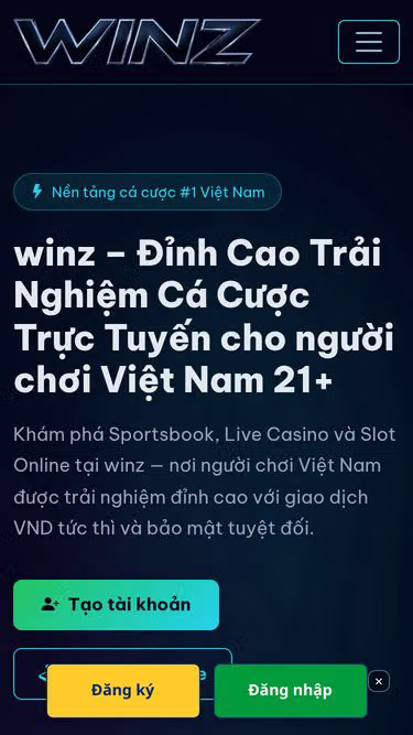 Screenshot of winz.vin