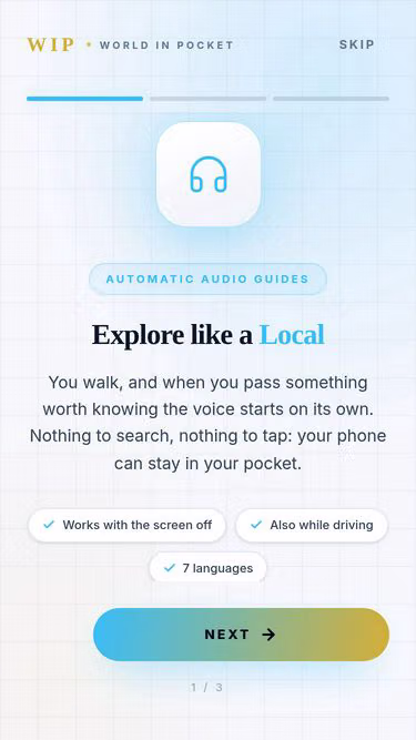 Screenshot of wip.guide