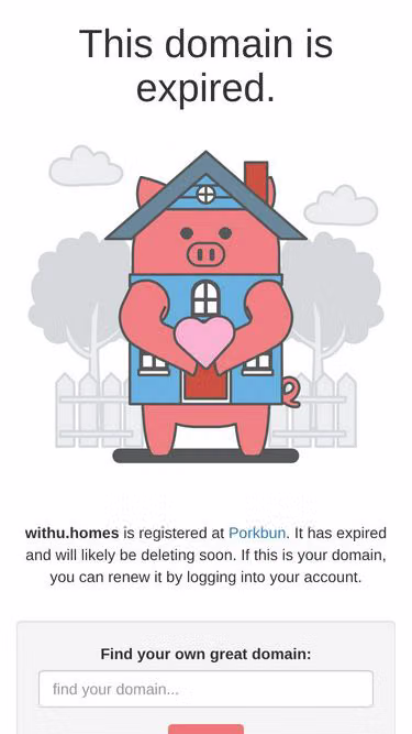 Screenshot of withu.homes