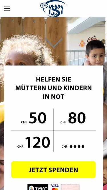 Screenshot of wizo.ch