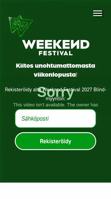 Screenshot of wknd.fi