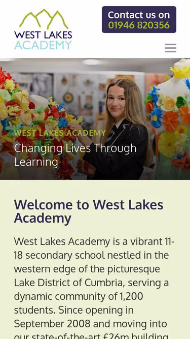 Screenshot of wla.education