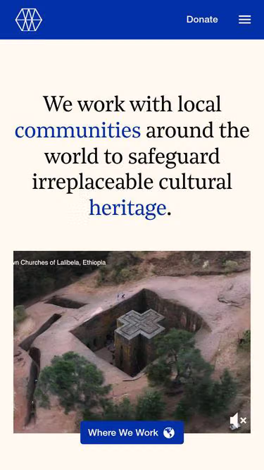 Screenshot of wmf.org