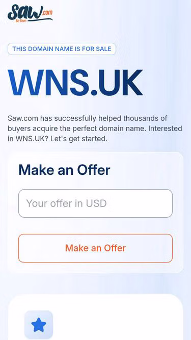 Screenshot of wns.uk