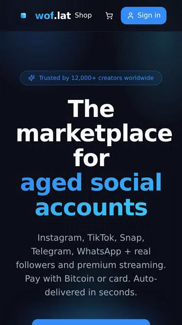 Screenshot of wof.lat