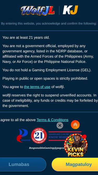 Screenshot of wolfjl.app
