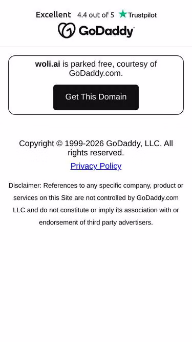 Screenshot of woli.ai
