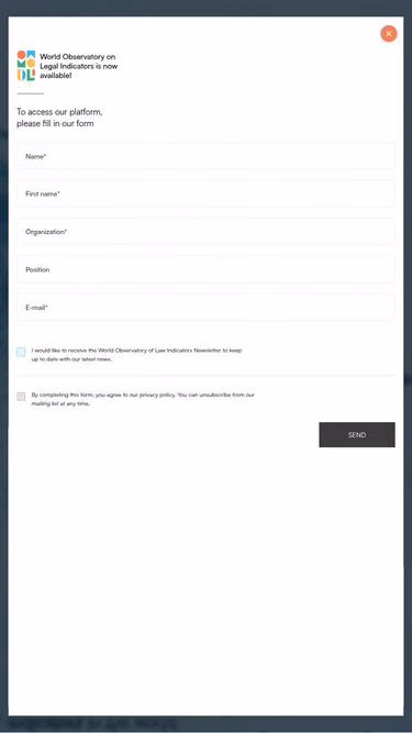 Screenshot of woli.legal
